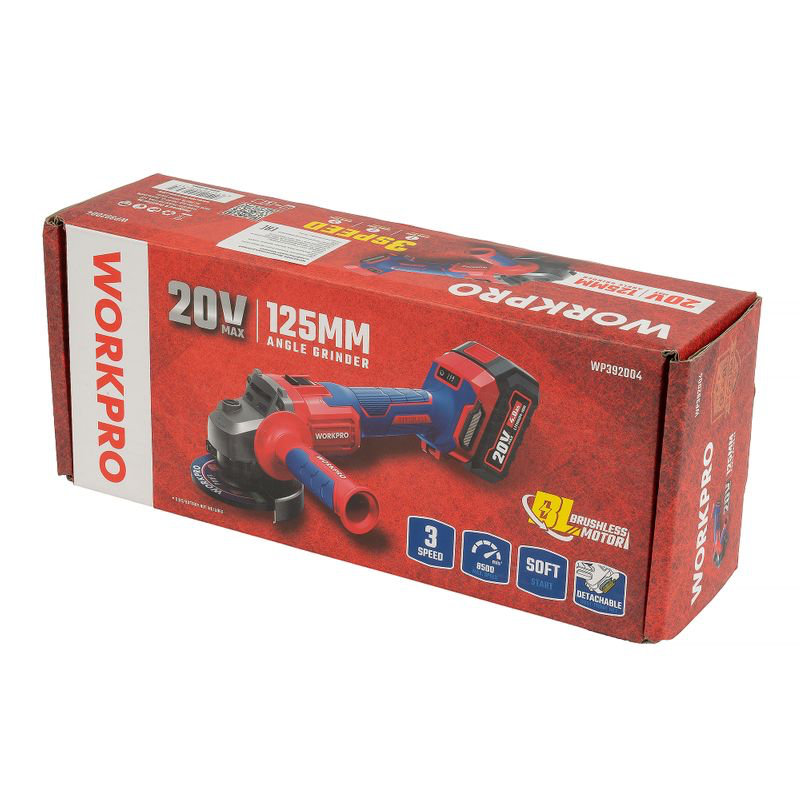 صاروخ ٤.٥" ورك برو ٢٠ فولت ٢ امبير مع بطاريتين وشاحن 